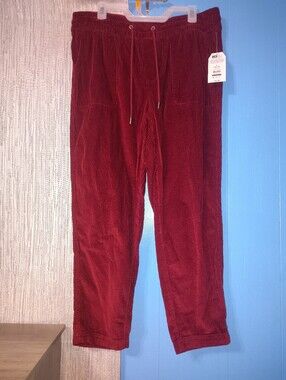Women's Corduroy Drawstring Pants